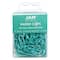 JAM Paper 1" Colorful Standard Paper Clips, 2 Packs of 100